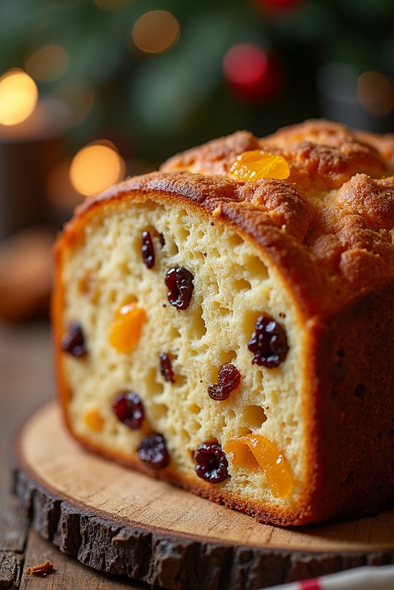 homemade fruity italian bread