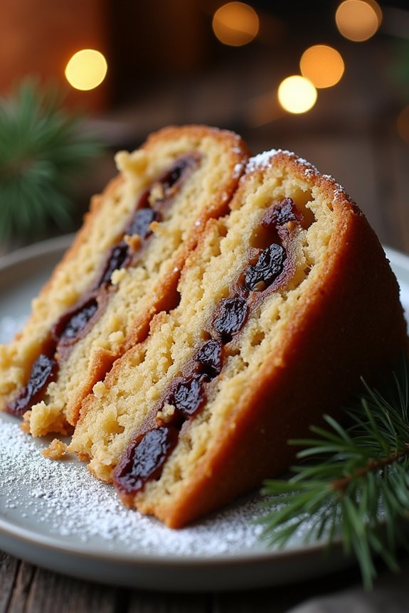 icelandic layered christmas cake
