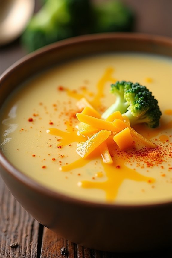 immune boosting broccoli cheddar soup
