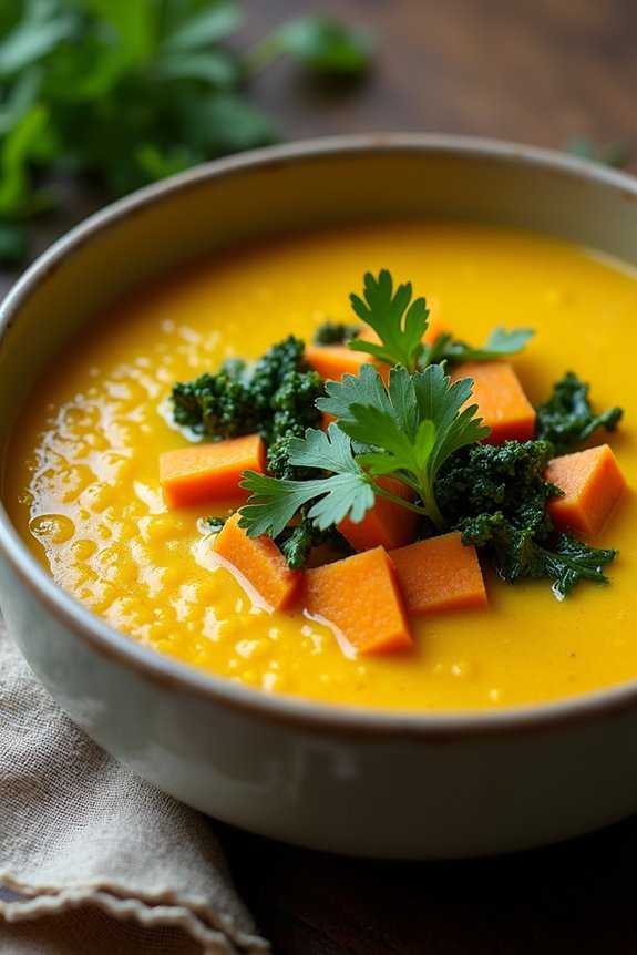 immune boosting ginger turmeric soup