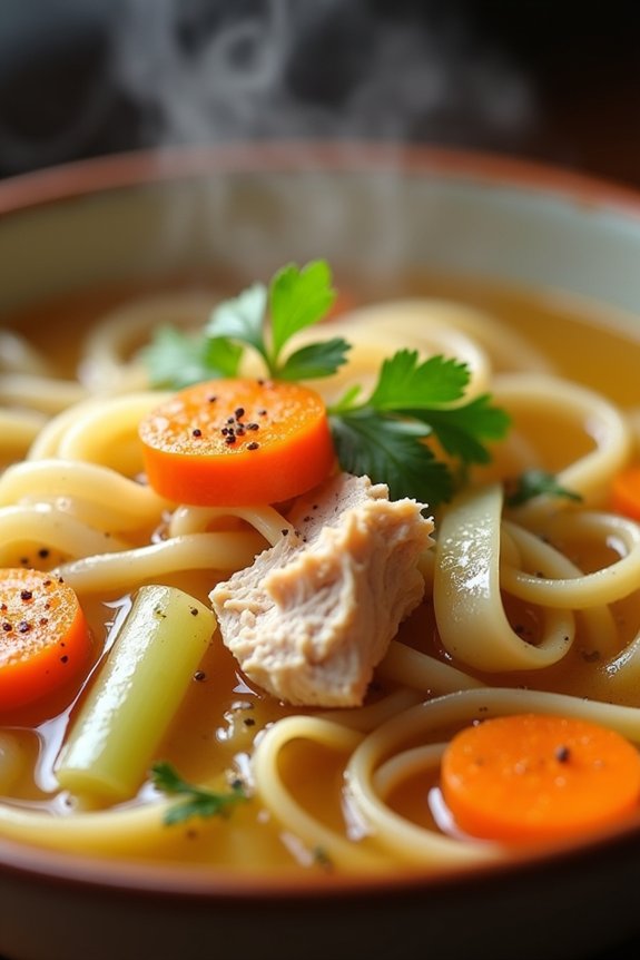 instant pot chicken noodle soup