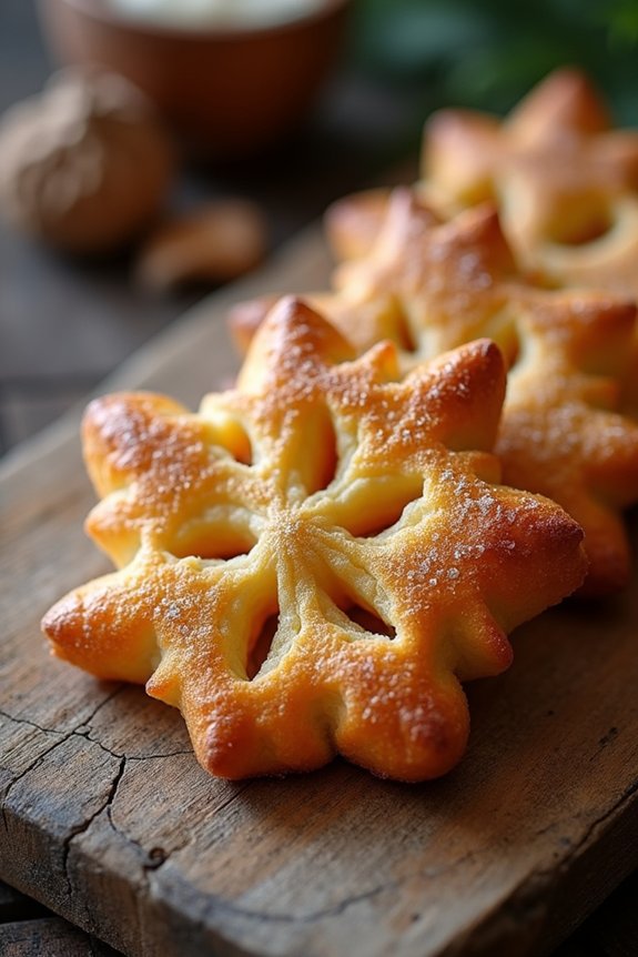 intricate festive icelandic bread