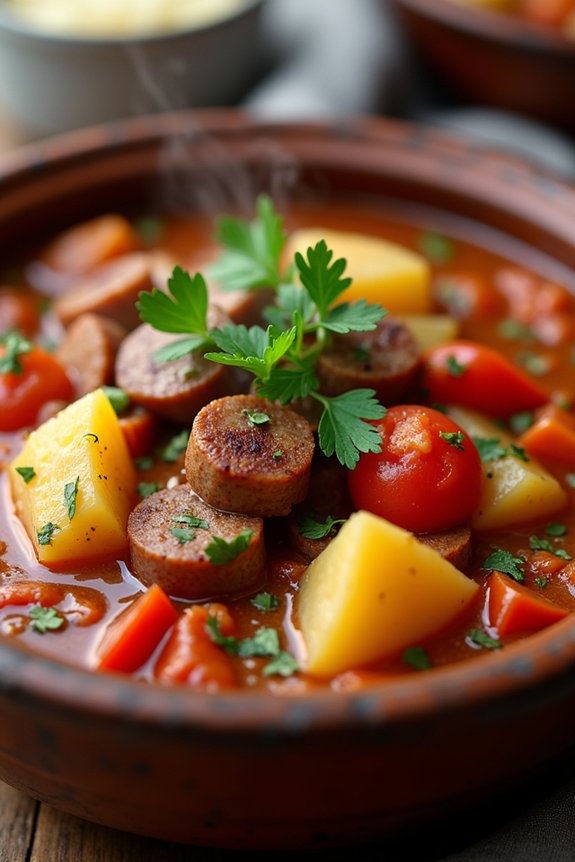 italian sausage potato stew