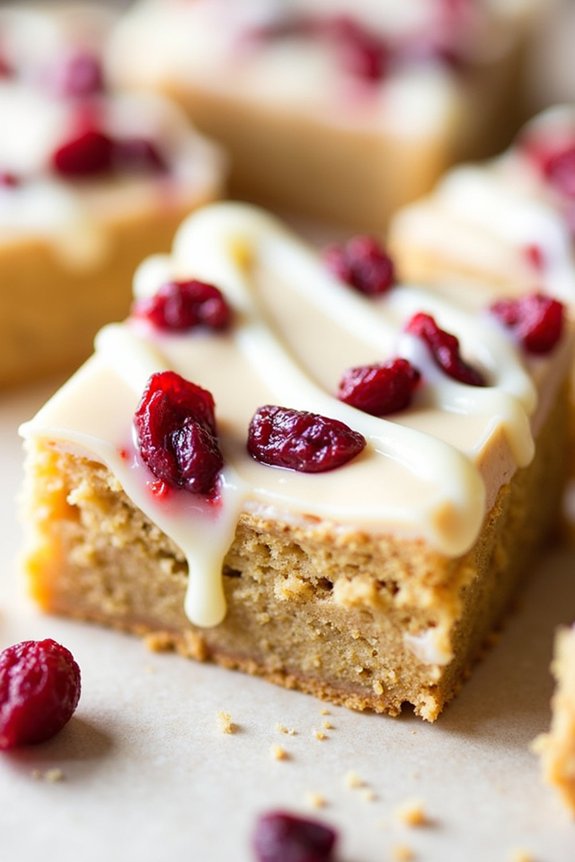 keto cranberry bliss bars