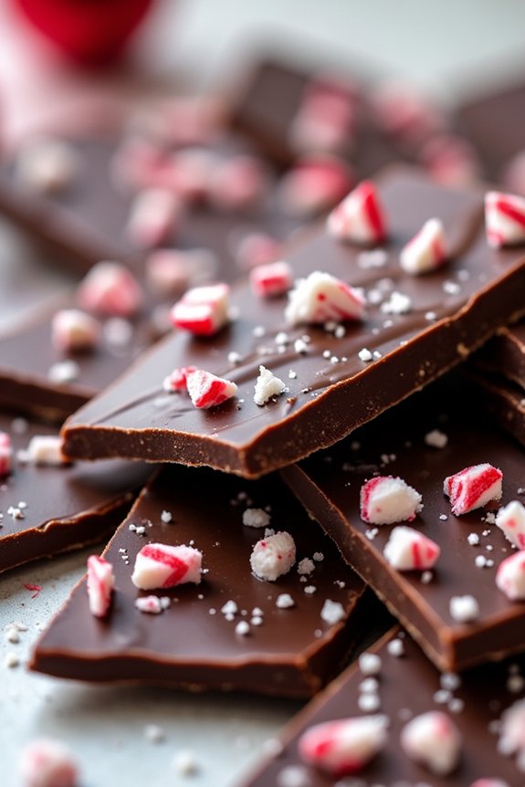 keto friendly festive chocolate treat