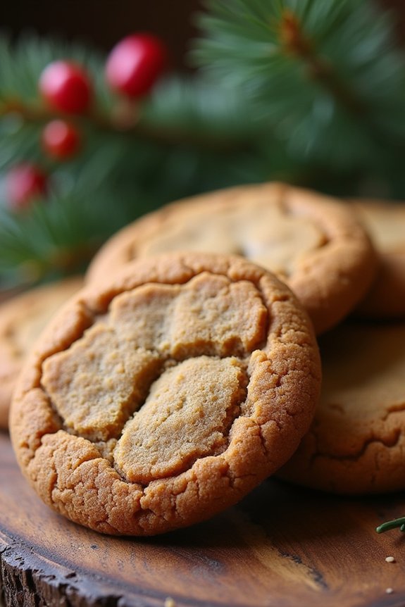 keto friendly holiday gingerbread cookies