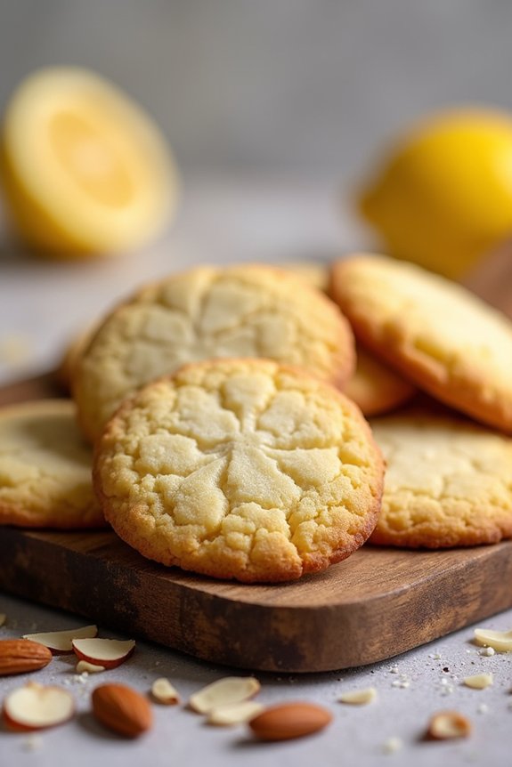 lemon almond cookie recipe