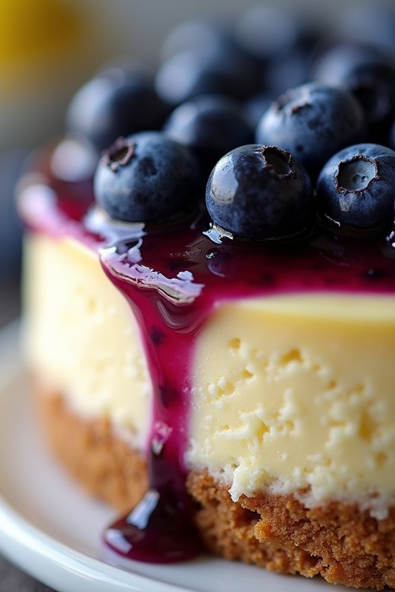 lemon blueberry cheesecake delight
