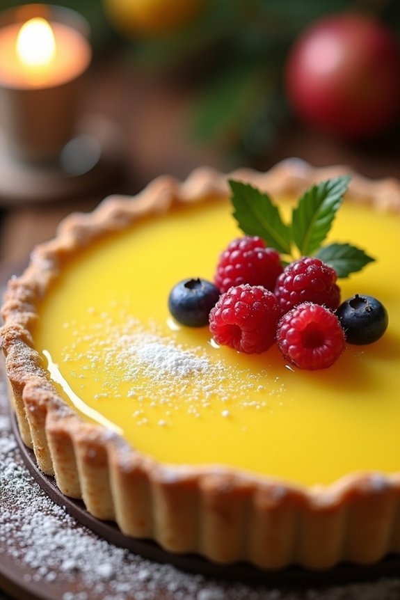 lemon curd tart delight