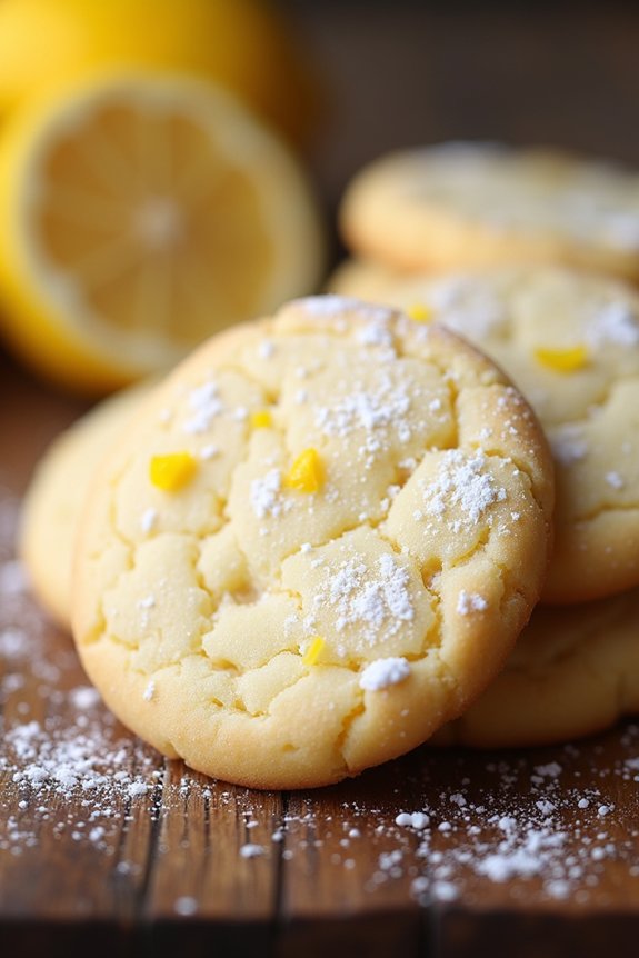 lemon shortbread cookie recipe