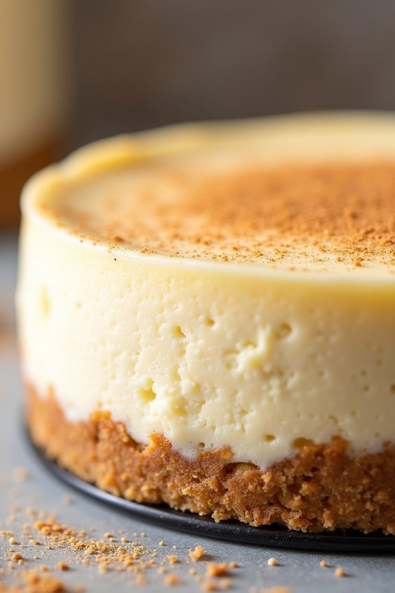 low carb eggnog cheesecake recipe