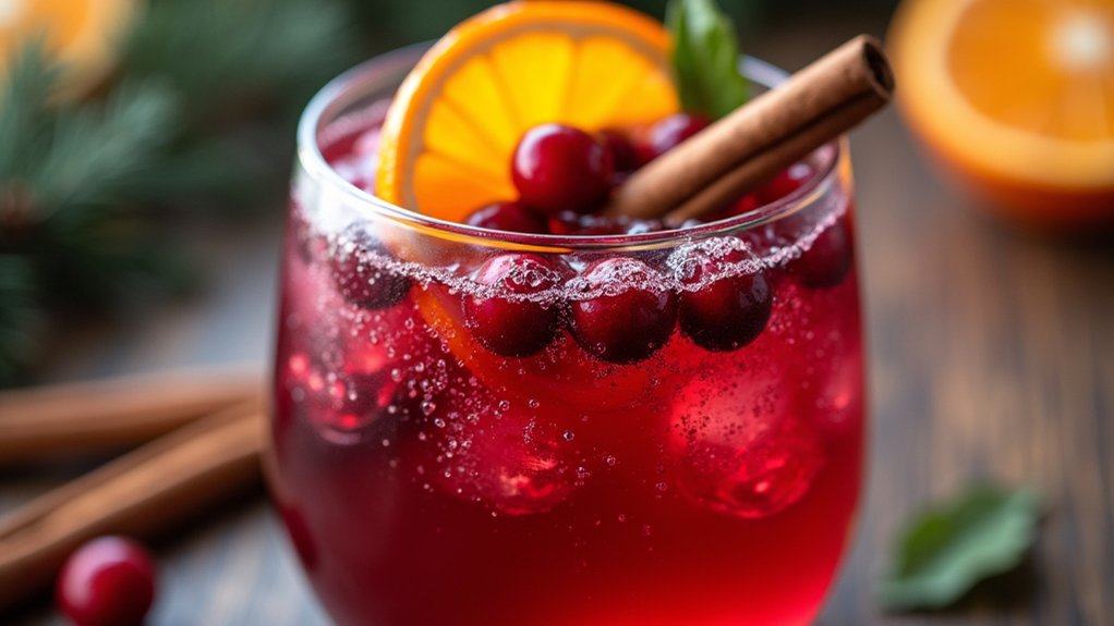 low sugar festive cocktail recipes