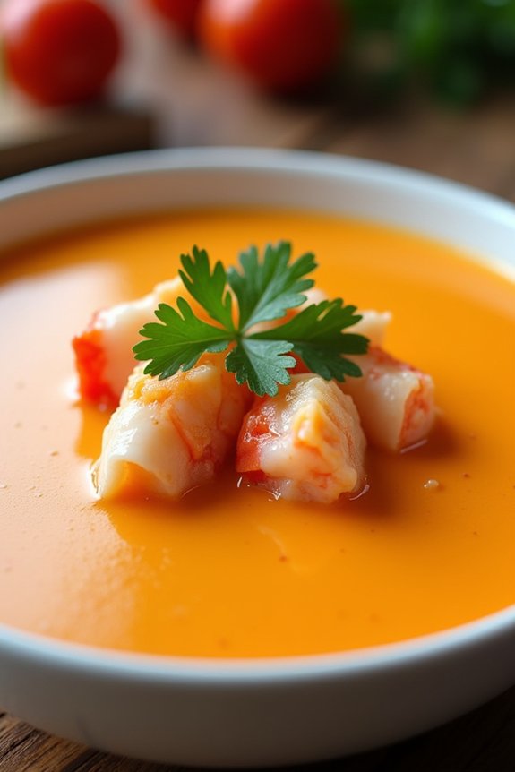 luxurious lobster bisque recipe