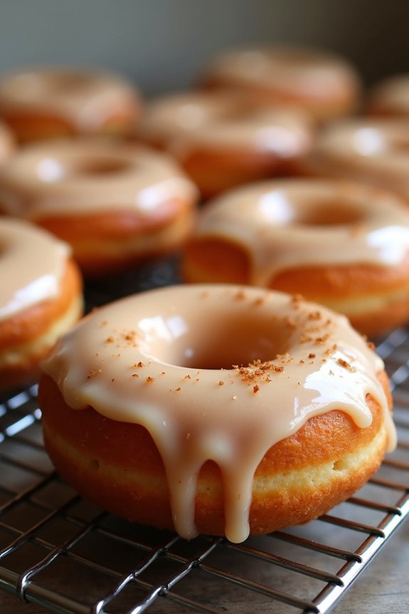 maple glazed donuts recipe