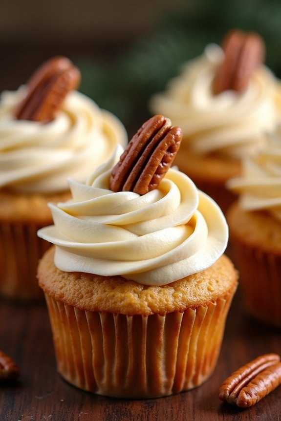 maple pecan cupcakes recipe