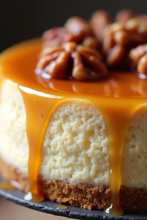 maple walnut cheesecake delight