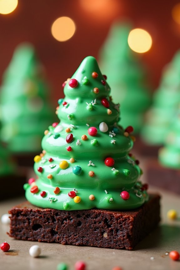 marshmallow tree brownie delight