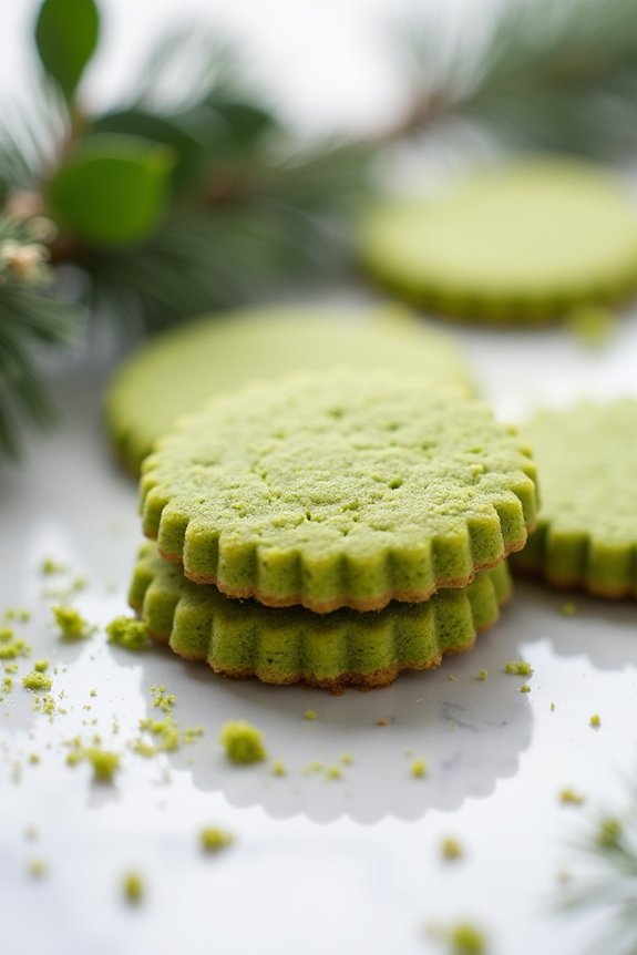 matcha shortbread cookie recipe