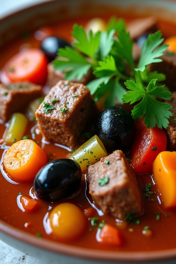 mediterranean beef stew recipe