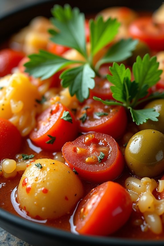 mediterranean cabbage olive stew