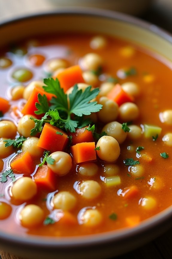 mediterranean chickpea soup recipe