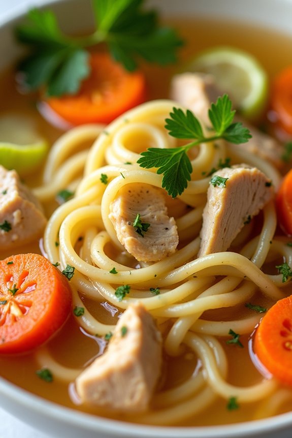 mediterranean lemon chicken soup