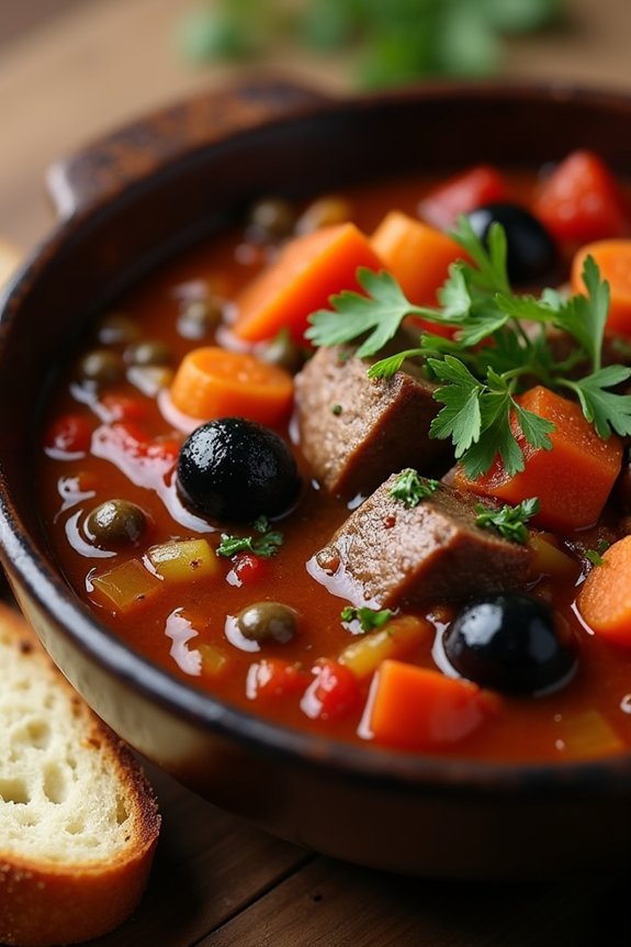 mediterranean venison stew recipe