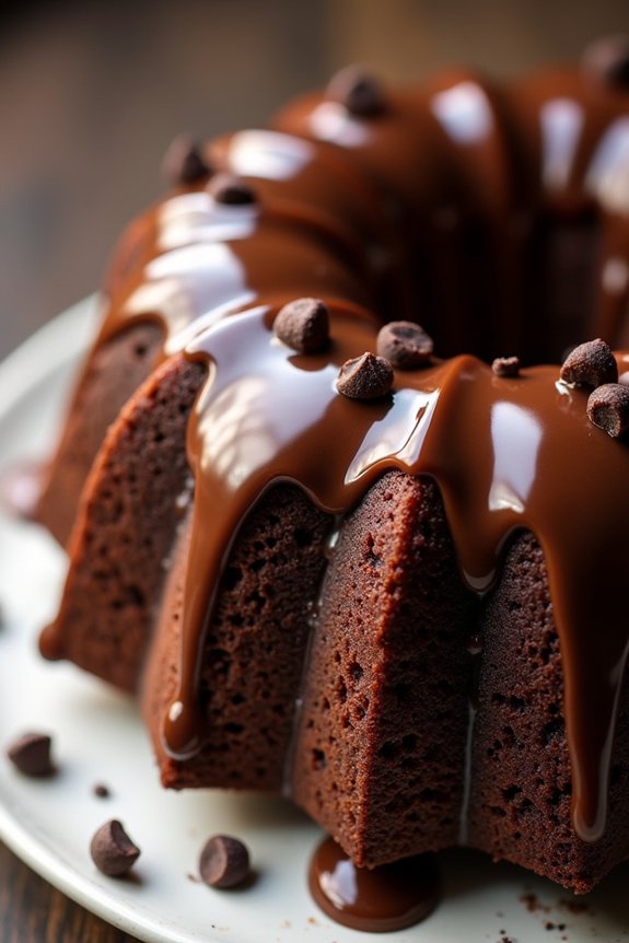 mocha espresso bundt cake
