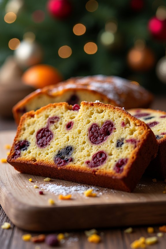 modernized holiday fruitcake recipe