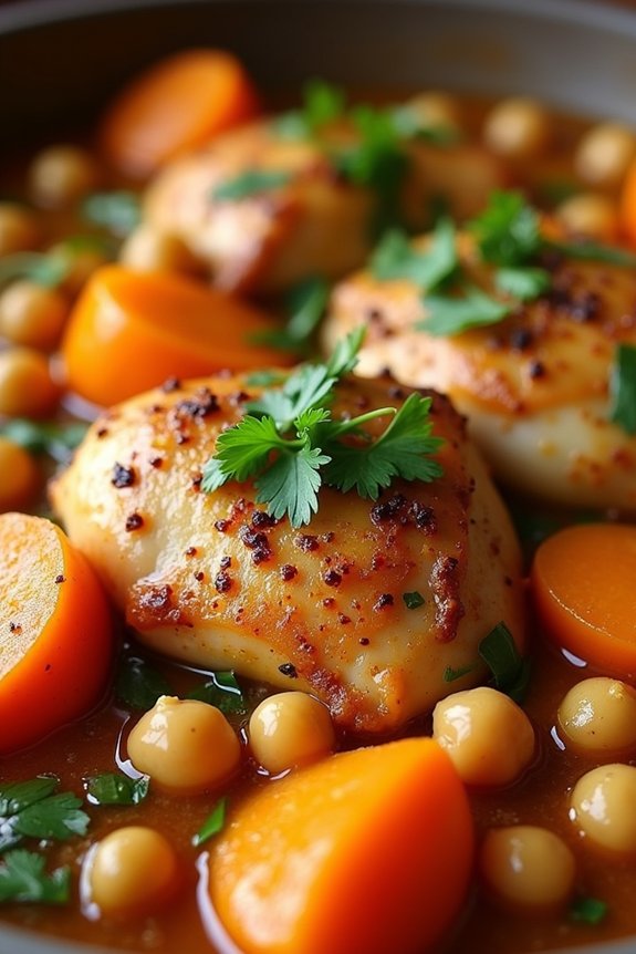 moroccan chicken stew recipe