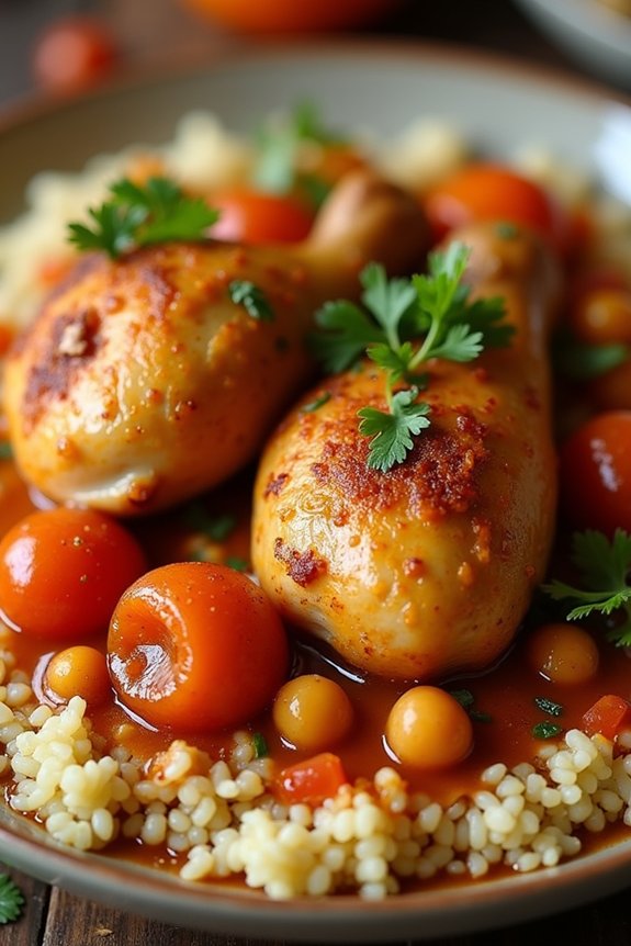 moroccan chicken stew recipe