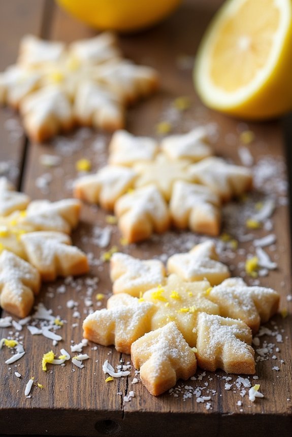 no bake lemon coconut cookies