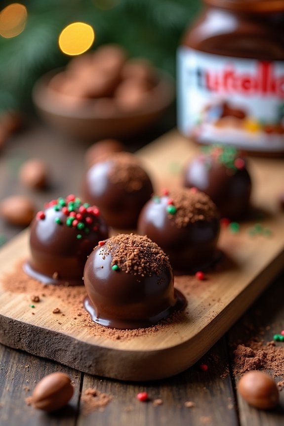 no bake nutella truffles recipe