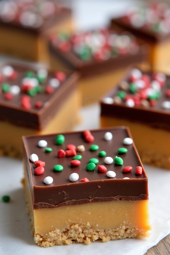 no bake peanut butter bars