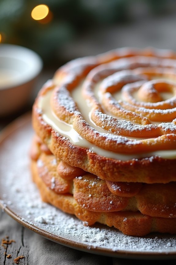 norwegian almond ring cake