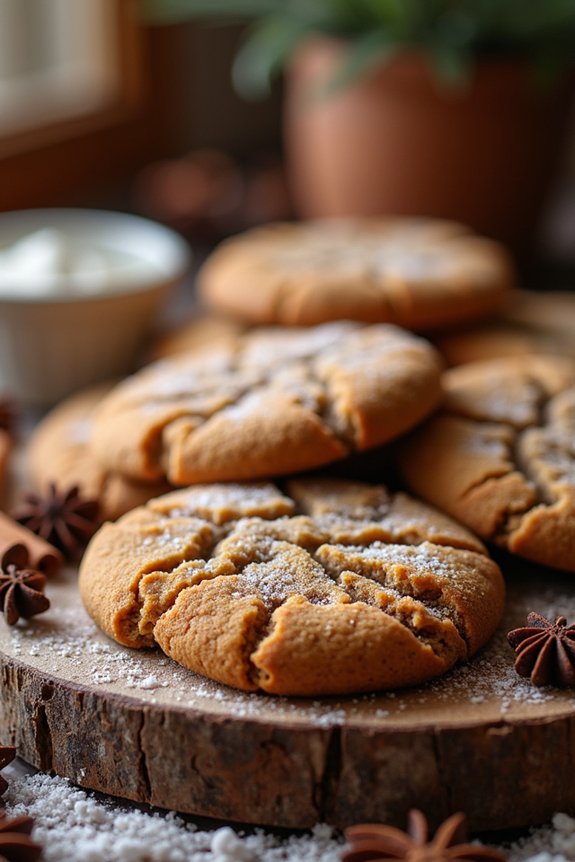 nostalgic spiced molasses cookies