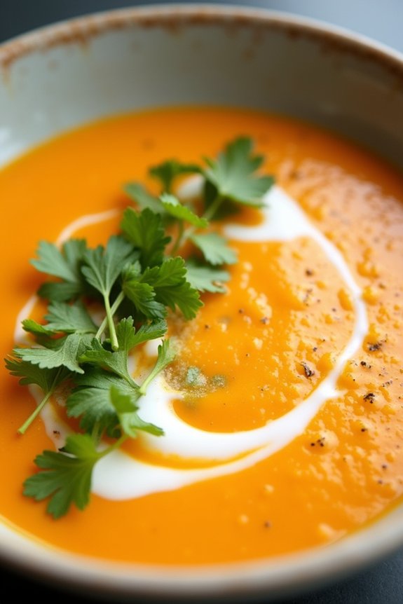 nourishing sweet potato soup
