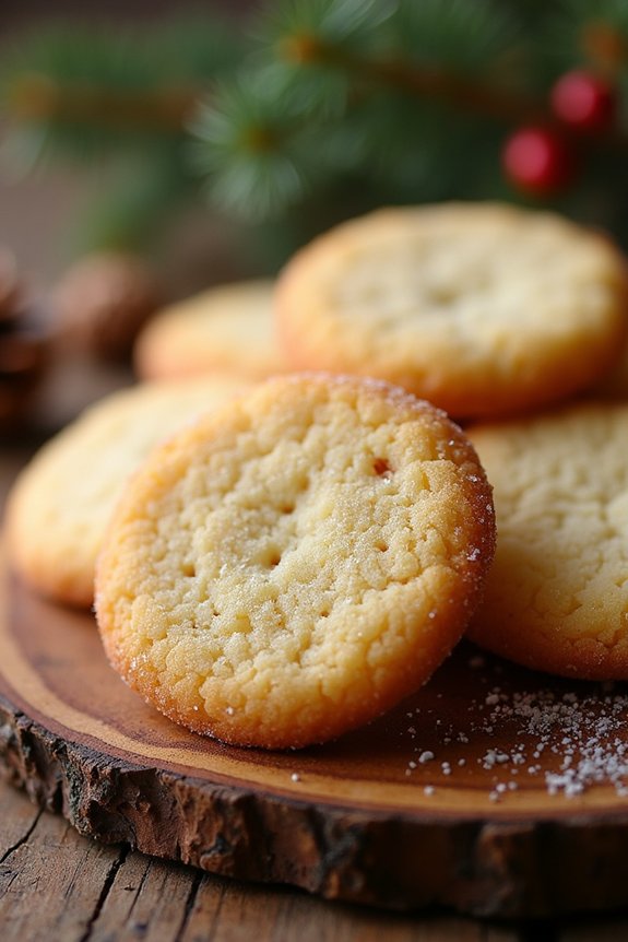 nutmeg infused holiday sugar cookies