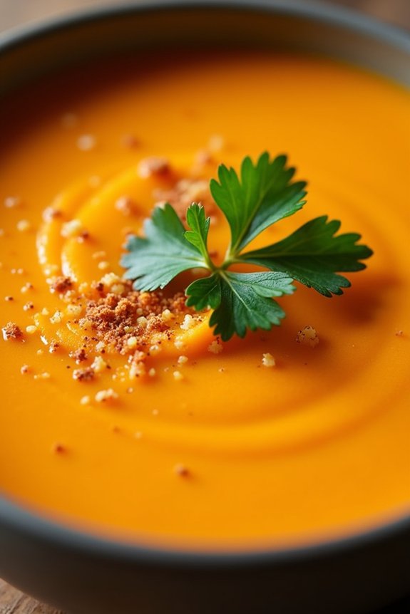 nutritious creamy flavorful soup