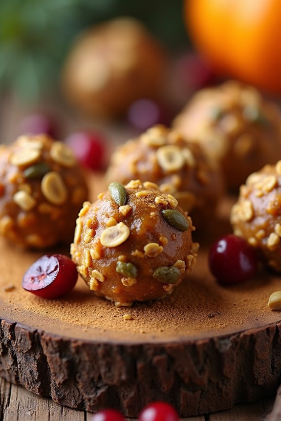 nutritious pumpkin spice bites
