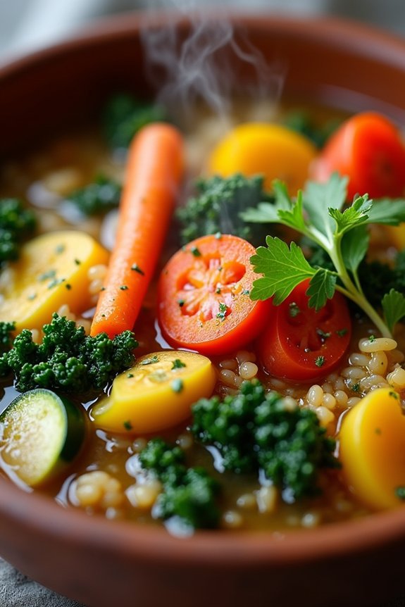 nutritious vegetable quinoa stew
