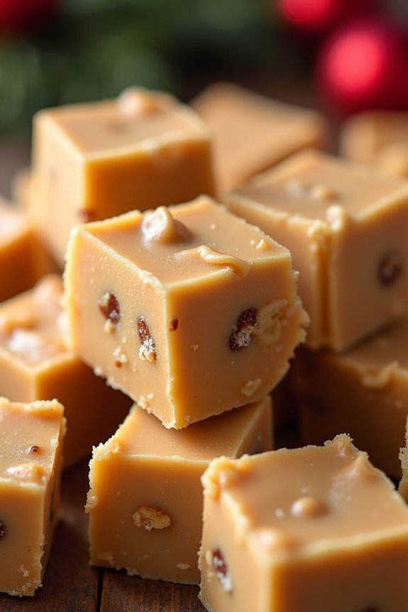 nutty maple fudge delight