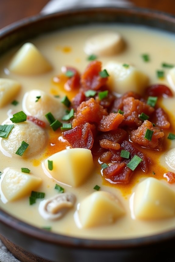 oven baked clam chowder recipe