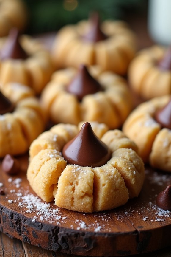 peanut butter blossom cookies
