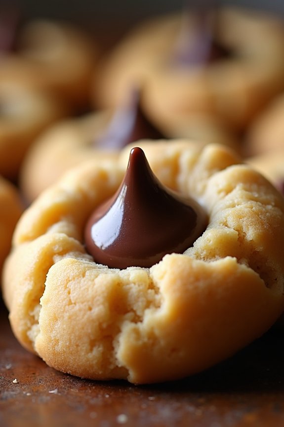 peanut butter blossom cookies