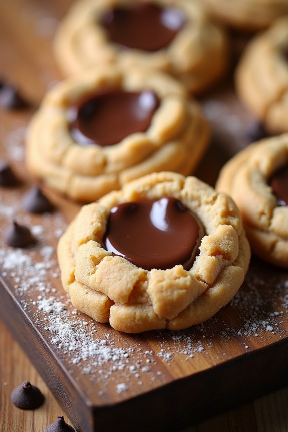 peanut butter chocolate cookies