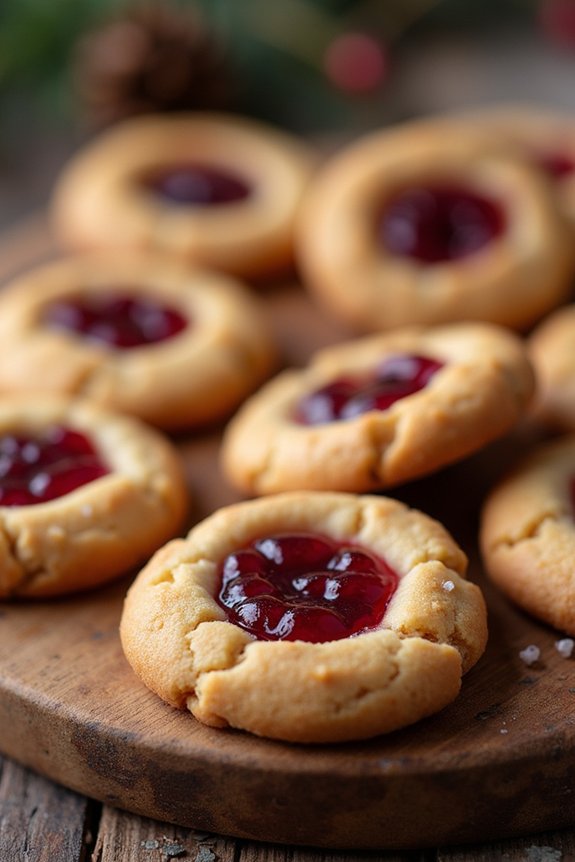 peanut butter jelly cookies