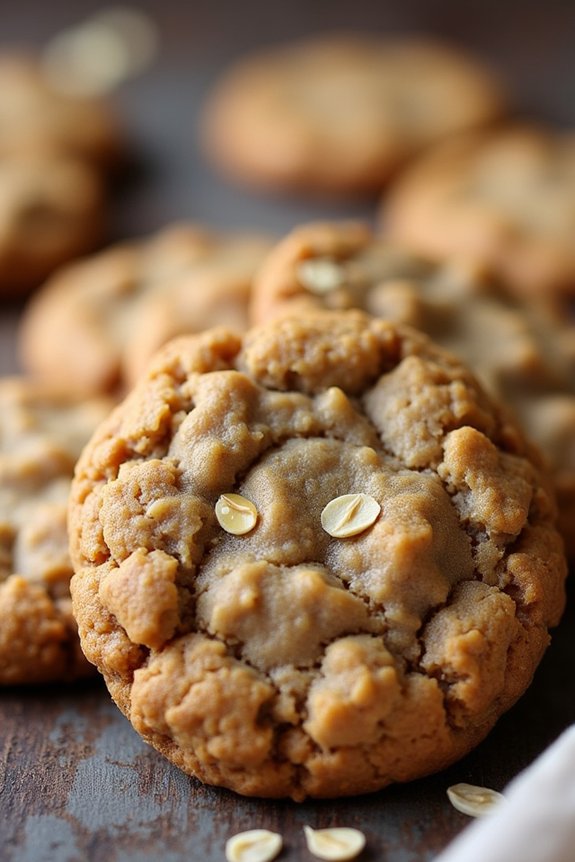 peanut butter oatmeal cookies