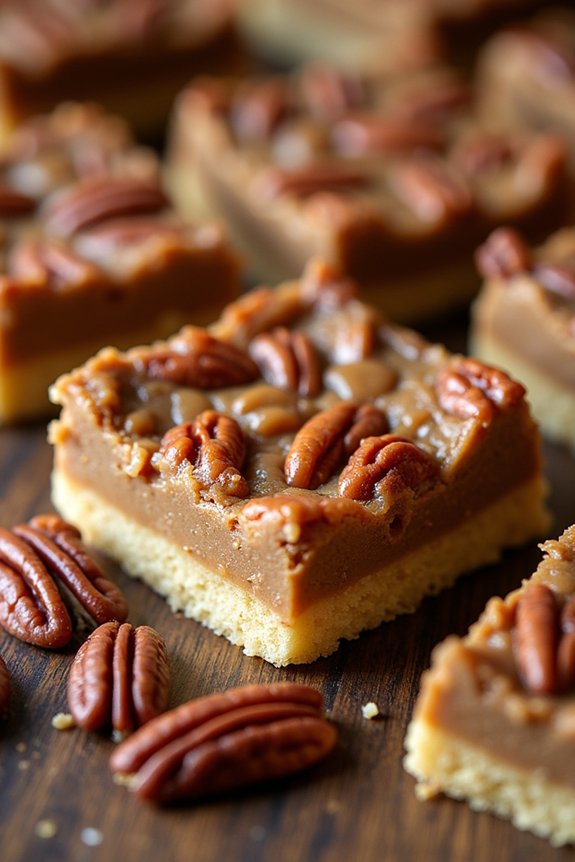 peanut butter pecan dessert bars