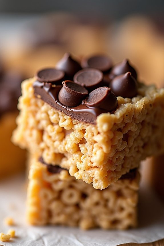 peanut butter rice krispie treats